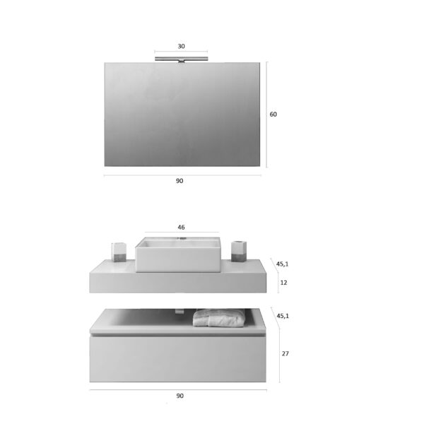 Bagno Moon 90 C - immagine 5