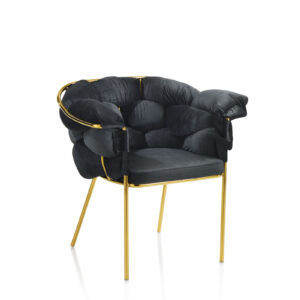 Set 2 Poltroncine   Lux  verde oro