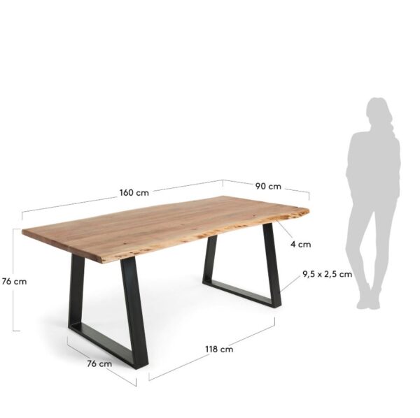 Tavolo io in legno massello - immagine 2