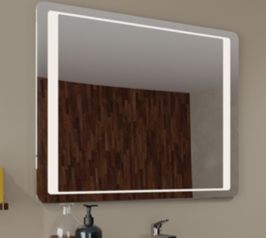 Specchio art 101 -    L 80  H 60  cm con led