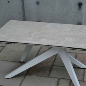 Tavolo  ceramico beton  allungabile