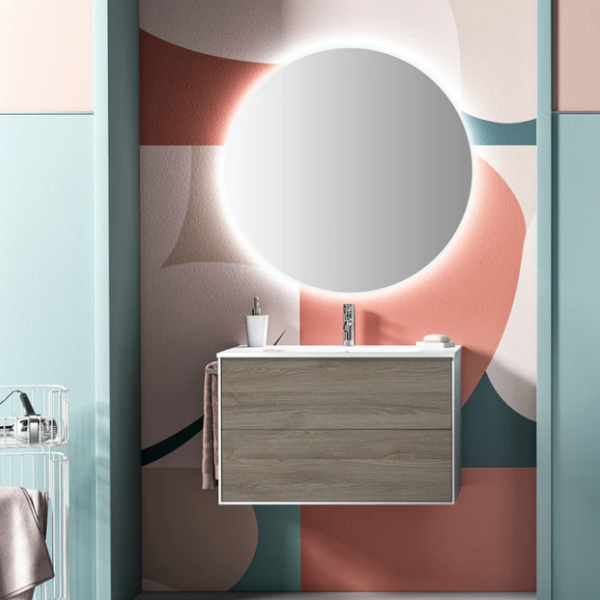 Mobile bagno Ego 80 cm  vari colori - immagine 3