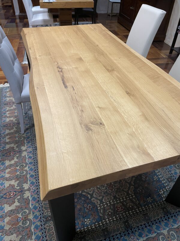Tavolo rovere massello  spessore 6 cm - immagine 5