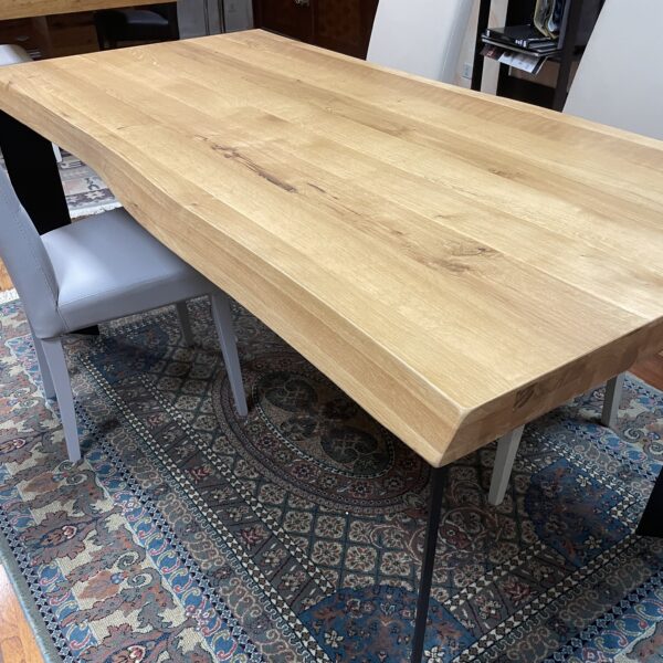 Tavolo rovere massello  spessore 6 cm - immagine 4